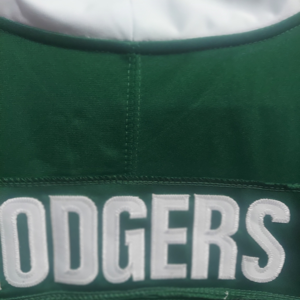 Aaron Rodgers NY Jets 2024 Green Stitched Jersey - Picture 9 of 10